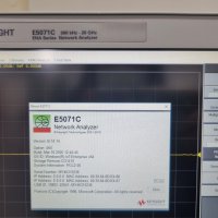 Анализатор цепей серии ENA Keysight E5071C (демонстрационный)